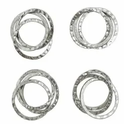 Food Network 4-Pc. 3-Ring Napkin Ring Set