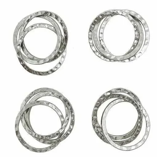 Food Network 4-Pc. 3-Ring Napkin Ring Set