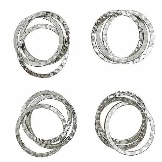 Food Network 4-Pc. 3-Ring Napkin Ring Set