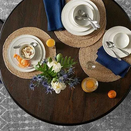 Food Network 4-Pc. Round Jute Placemat Set