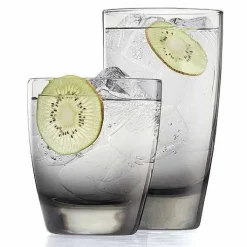 Food Network 16-Pc. Smoke Glassware Set