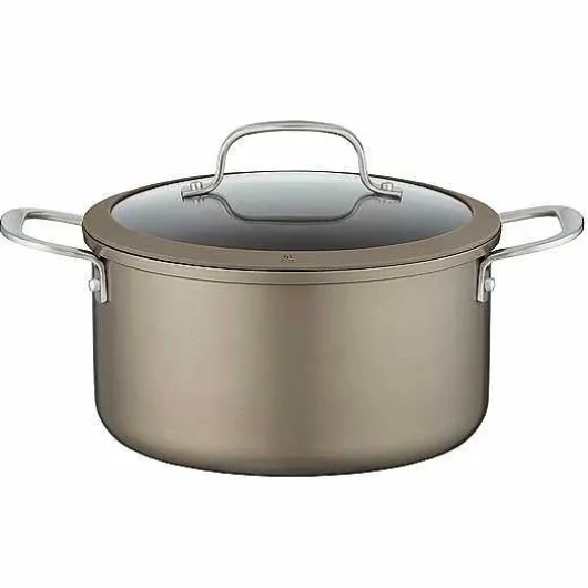 Food Network 10-Pc. Textured Titanium Nonstick Cookware Set