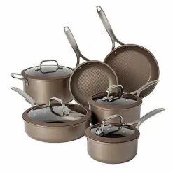 Food Network 10-Pc. Textured Titanium Nonstick Cookware Set
