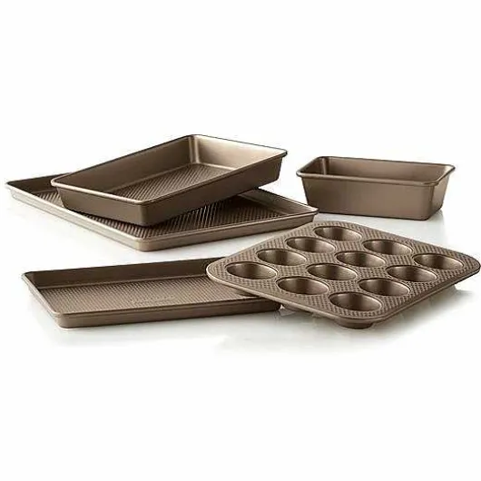 Food Network 5-Pc. Textured Performance Series Nonstick Bakeware Set