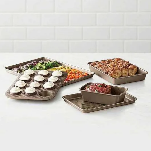 Food Network 5-Pc. Textured Performance Series Nonstick Bakeware Set