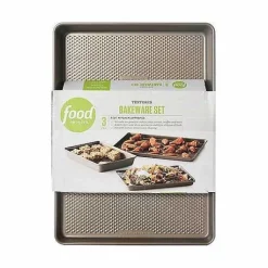 Food Network Performance Series Textured Nonstick 3-Pc. Bakeware Set