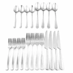 Food Network 20-Piece Classic Silver Flatware Set