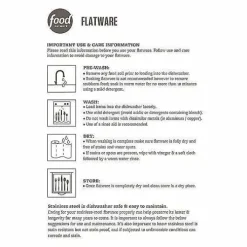 Food Network 20-Piece Spearmint Flatware Set