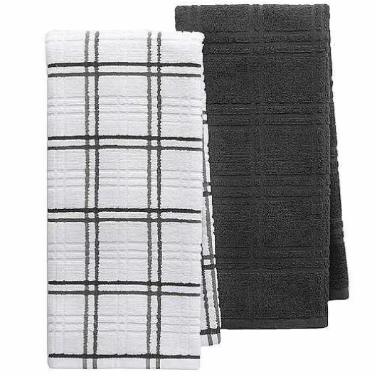 Food Network Plaid Kitchen Towel 2-Pack