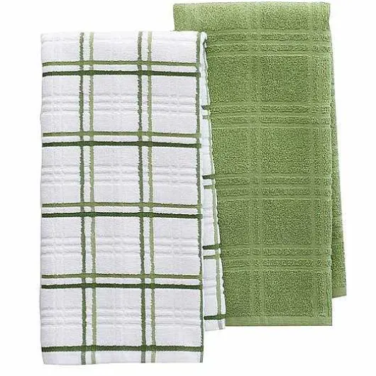 Food Network Plaid Kitchen Towel 2-Pack