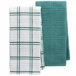 Food Network Plaid Kitchen Towel 2-Pack