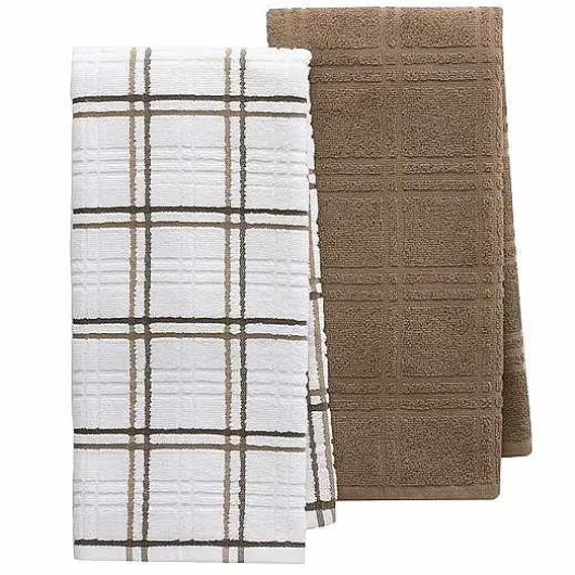 Food Network Plaid Kitchen Towel 2-Pack