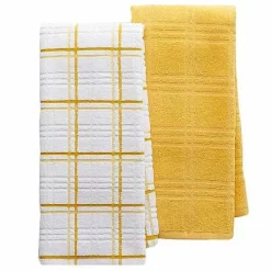 Food Network Plaid Kitchen Towel 2-Pack