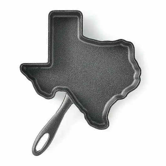 Food Network Pre-Seasoned Cast-Iron Texas Skillet
