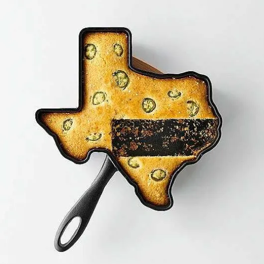 Food Network Pre-Seasoned Cast-Iron Texas Skillet