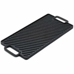 Food Network Pre-Seasoned Cast-Iron Reversible Grill