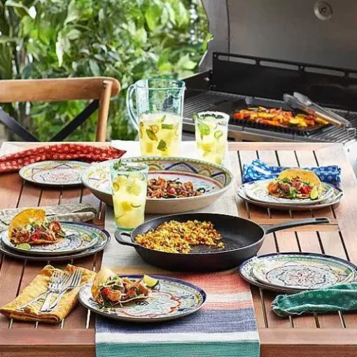 Food Network Pre-Seasoned Cast-Iron Reversible Grill