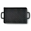 Food Network Pre-Seasoned Cast-Iron Grill