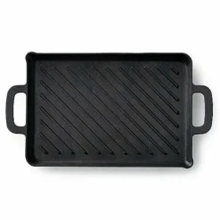 Food Network Pre-Seasoned Cast-Iron Grill