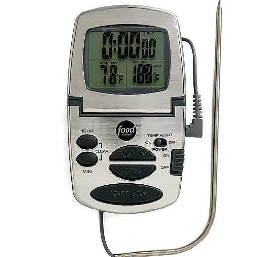 Food Network Programmable Digital Cooking Thermometer