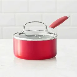 Food Network 2.5-Qt. Ceramic Saucepan With Lid