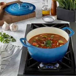 Food Network 5-Qt. Enameled Cast-Iron Dutch Oven