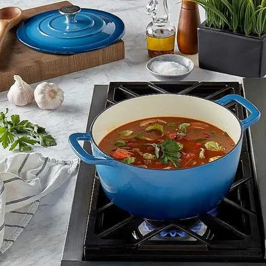 Food Network 5-Qt. Enameled Cast-Iron Dutch Oven