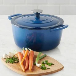Food Network 5-Qt. Enameled Cast-Iron Dutch Oven