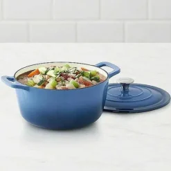 Food Network 3.5-Qt. Ombre Enameled Cast-Iron Dutch Oven