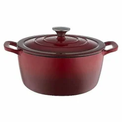 Food Network 3.5-Qt. Ombre Enameled Cast-Iron Dutch Oven
