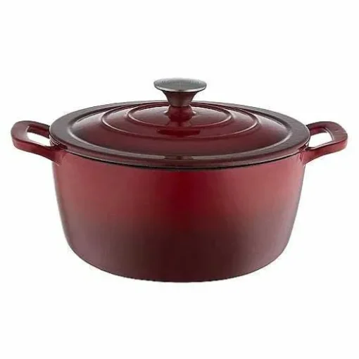 Food Network 3.5-Qt. Ombre Enameled Cast-Iron Dutch Oven