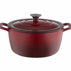 Food Network 7-Qt. Ombre Enameled Cast-Iron Dutch Oven