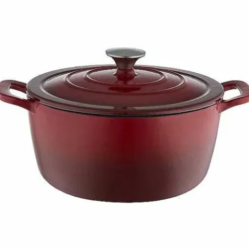 Food Network 7-Qt. Ombre Enameled Cast-Iron Dutch Oven