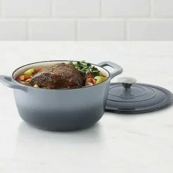 Food Network 7-Qt. Ombre Enameled Cast-Iron Dutch Oven