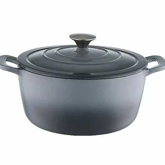 Food Network 7-Qt. Ombre Enameled Cast-Iron Dutch Oven