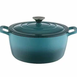 Food Network 7-Qt. Ombre Enameled Cast-Iron Dutch Oven