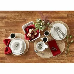 Food Network Round Jute Placemat