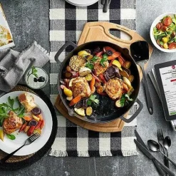 Food Network Round Jute Placemat