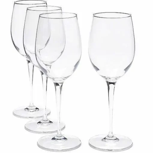 Food Network Signature 4-Pc. Crystal White Wine Glass Set