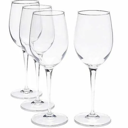 Food Network Signature 4-Pc. Crystal White Wine Glass Set