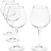 Food Network Signature 4-Pc. Crystal Balloon Red Wine Glass Set