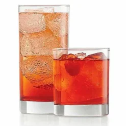 Food Network Sleek 16-Pc. Drinkware Set