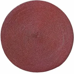 Food Network Solid Round Placemat