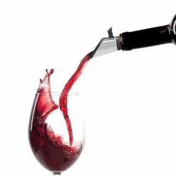 Food Network Stainless Steel Pourer & Stopper Set