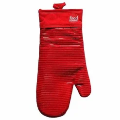 Food Network Stripe Silicone Oven Mitt