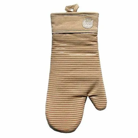 Food Network Stripe Silicone Oven Mitt