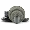 Food Network Tandoori Gray 16-Pc. Dinnerware Set