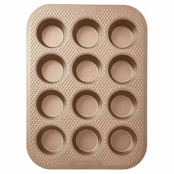 Food Network Textured Performance Series 12-Cup Nonstick Muffin Pan