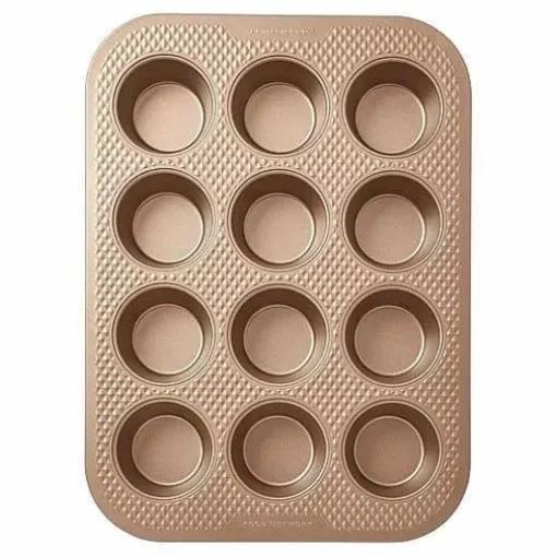 Food Network Textured Performance Series 12-Cup Nonstick Muffin Pan