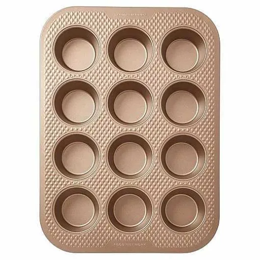 Food Network Textured Performance Series 12-Cup Nonstick Muffin Pan